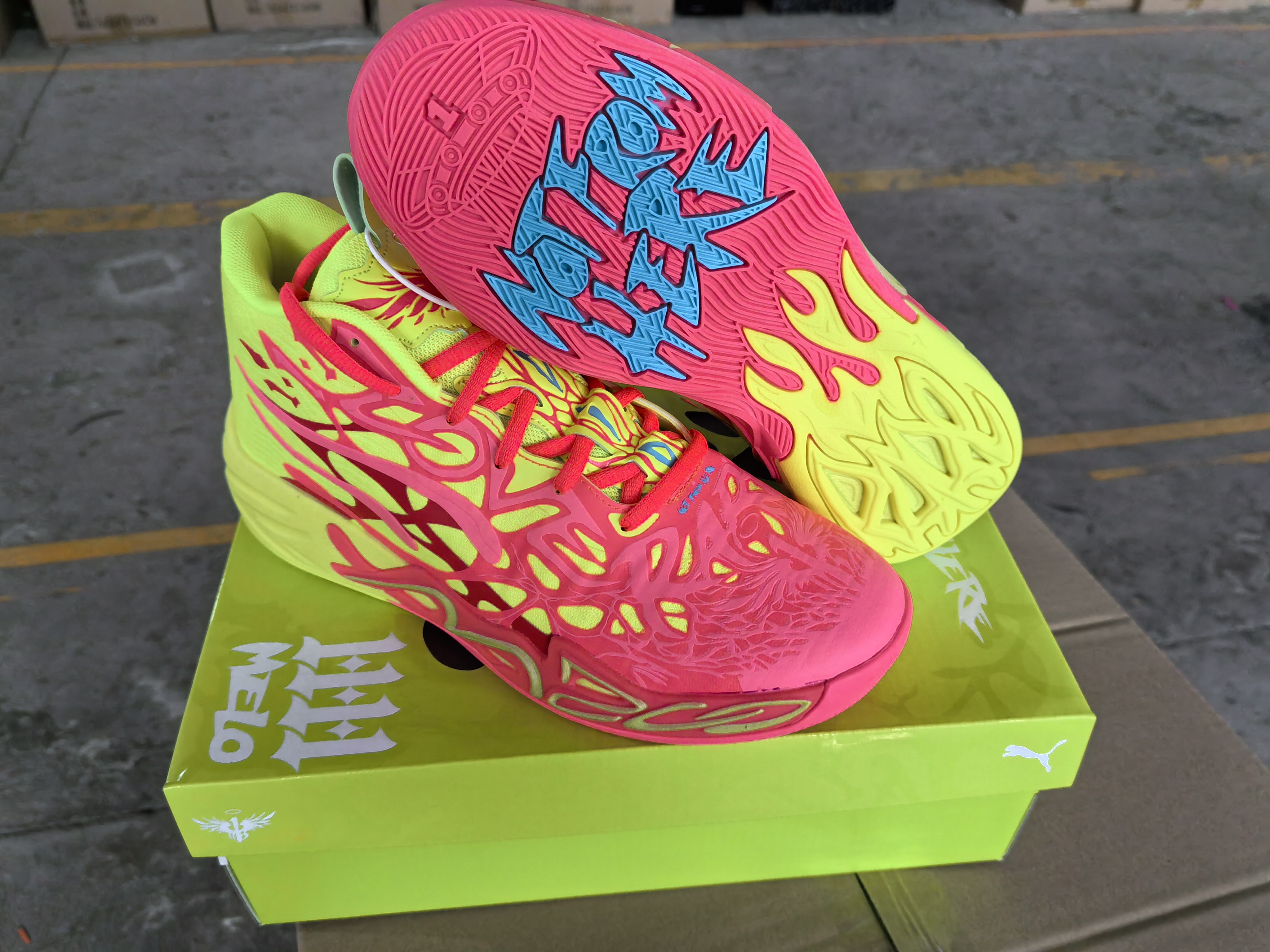 Puma LaMelo Ball MB.04 Pink Black Volt